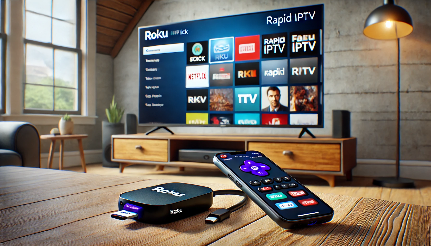 Install IPTV on Roku